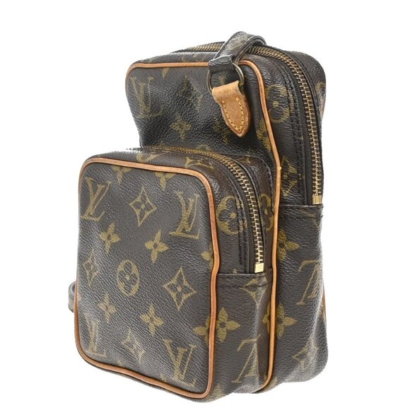LOUIS VUITTON Mini Amazon Shoulder Bag Monogram Leather Brown M45238 85KA801 - Picture 2 of 16